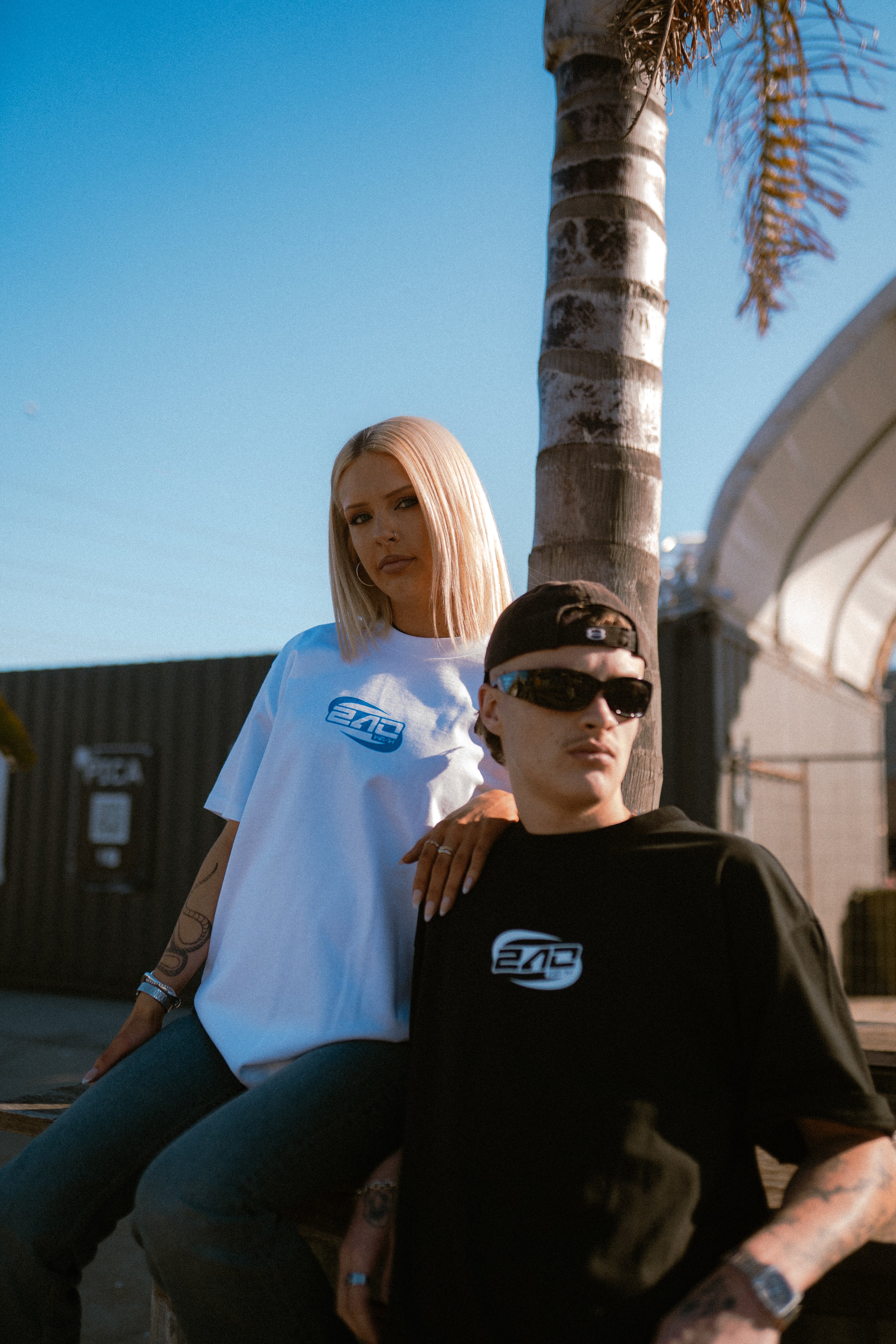 240 Staple Tee White