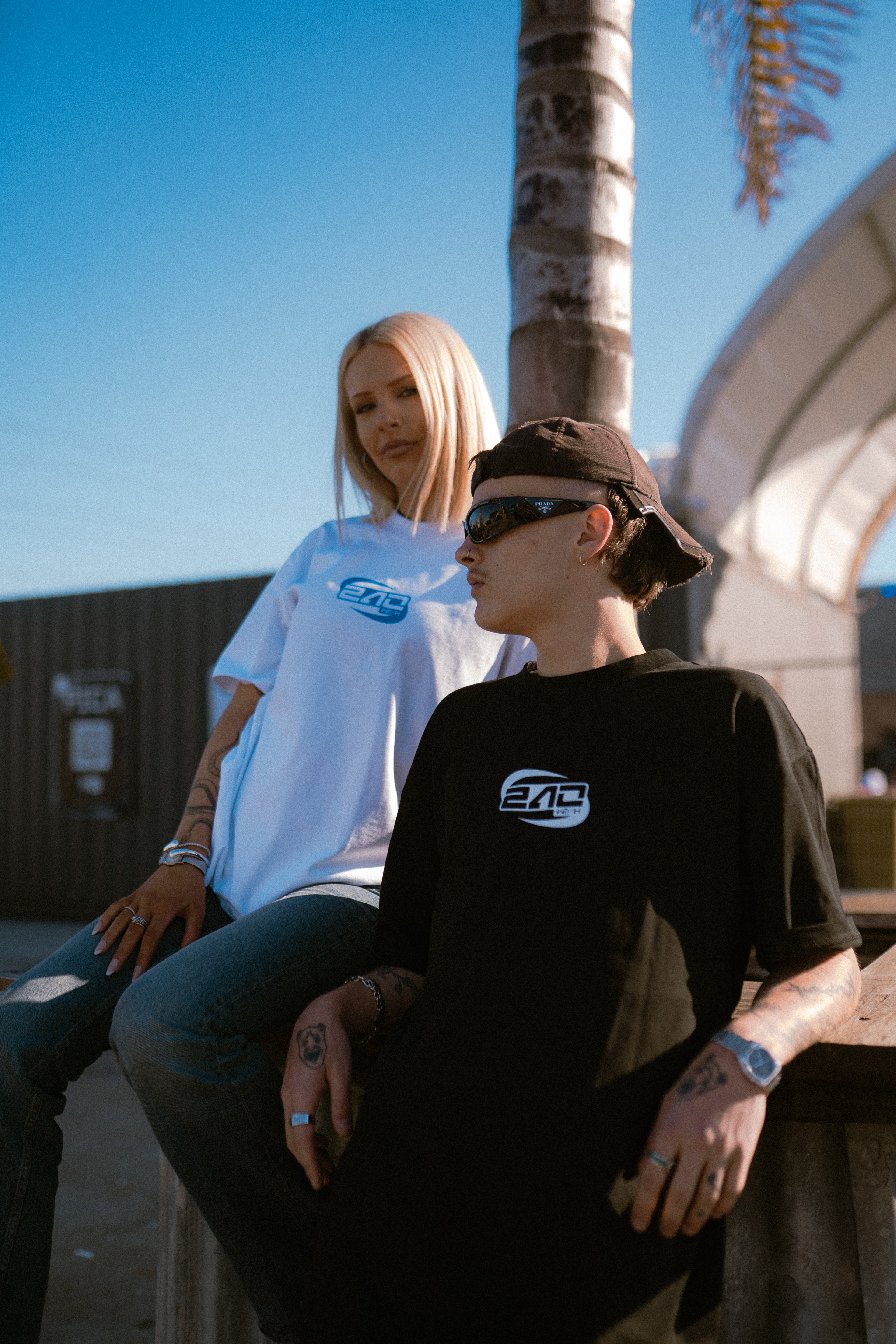 240 Staple Tee Black
